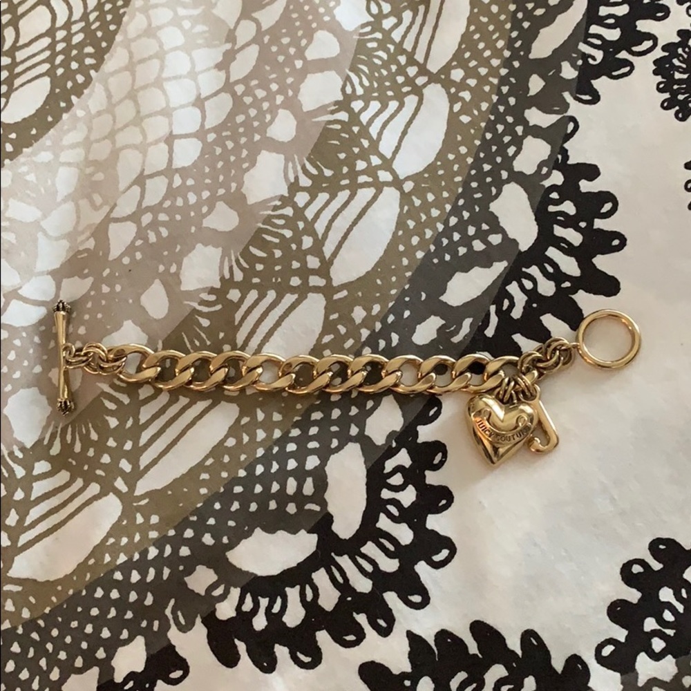 Juicy Couture Gold Chain Link Bracelet